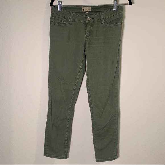 Olive Green Roxy Denim Pants Size 26 - Picture 2 of 7
